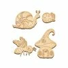 FABRIKA DECORU Formes Décoratives En Contreplaqué Scrapbooking Décoration ESCARGOT ABEILLE COCCINELLE 501