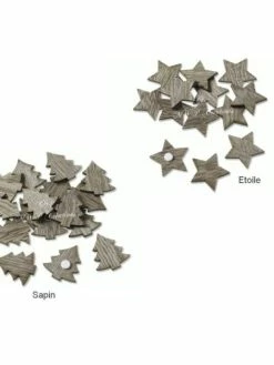 Knorr Prandell Formes En Bois 2,5Cm Marron (Paquet De 24 Pièces)