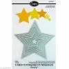 Framelits Sizzix - Kit De Gabarits Etoiles - 5 Pcs