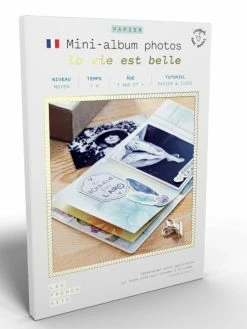 FRENCH'KITS French Kits Papier - Mini-album Photos La Vie Est Belle - 4 Pages