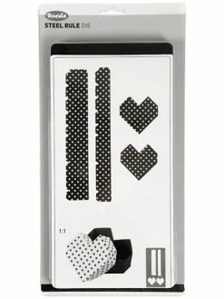 Creativ Company Gabarit De Coupe Boîte Coeur - 4 éléments