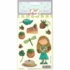 Safuri Glitter Stickers Enfants Fruits Des Bois
