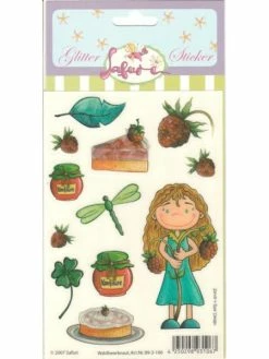 Safuri Glitter Stickers Enfants Fruits Des Bois