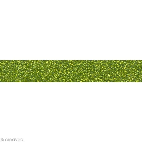 Glitter Tape Mahé - Vert X 2 M 1 Glitter Tape Mahé - Vert X 2 M