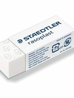 Staedtler Gomme Plastique "Rasoplast 526 B30" - Blanc