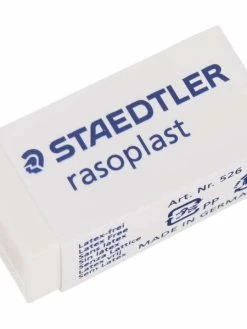 Staedtler Gomme Plastique "Rasoplast 526 B40" - Blanc