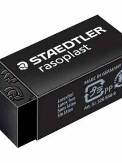 Staedtler Gomme Plastique "Rasoplast B40 Black Line" - Noir