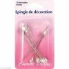 Couture Loisirs Grandes épingles De Décoration - 10 Pcs
