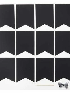 Rico Design Guirlande 12 Fanions De Papier à Gratter Arc En Ciel