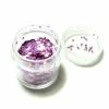 Perlesmania H113166I PAX 1 Boite Paillette Violet 10gr Pour Inclusion Résine Nail Art, Scrapbooking