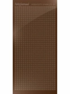 Find It™ Hobbydots Sticker Sparkles 01 Miroir Marron