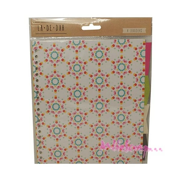 GRANT STUDIO Intercalaires Album - La De Dah - 4 Pièces 1 GRANT STUDIO Intercalaires Album - La De Dah - 4 Pièces