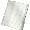 Leitz Intercalaires En Plastique - A-Z - A4 Extra Large
