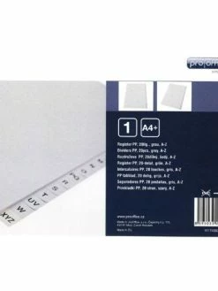 ProOFFICE Intercalaires En Plastique - A-Z - A4 Maxi+