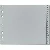 Herlitz Intercalaires En Plastique - A-Z - A4 Mi-hauteur - Gris