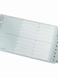 Leitz Intercalaires En Plastique - A-Z - A5 Paysage