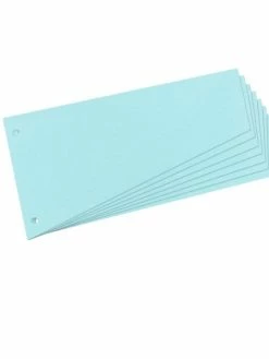 Herlitz Intercalaires, Trapézoidal - Pour A4 - Bleu