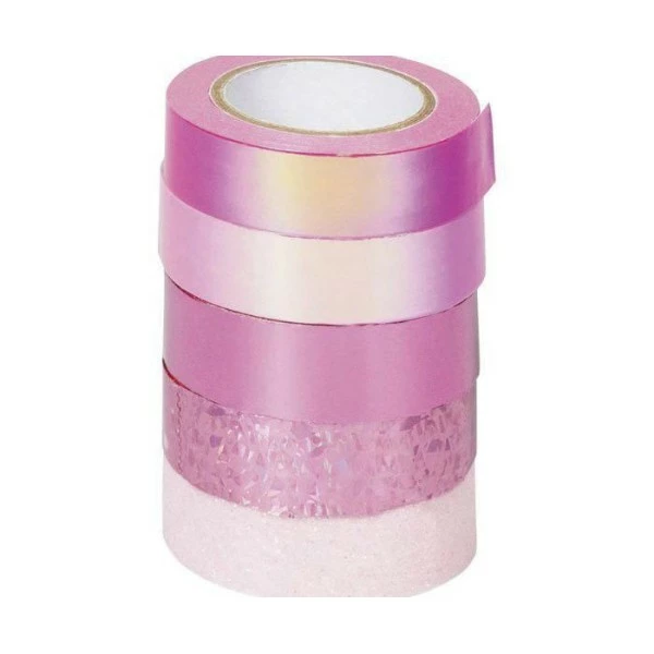 Czech Beads Exclusive Jeu De L'Auto-Bandes De Papier Adhésif - Teinte Rose (5pcs), L'Art De La Bande, Ruban Adhésif, Acces 1 Czech Beads Exclusive Jeu De L'Auto-Bandes De Papier Adhésif - Teinte Rose (5pcs), L'Art De La Bande, Ruban Adhésif, Acces