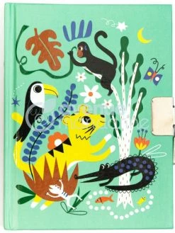 Avenue Mandarine Journal Intime - 14 X 10,5 Cm - Jungle - 240 Pages