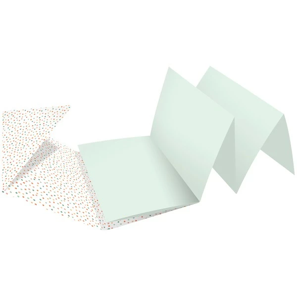 Artemio Kit Album De Naissance Accordéon + Stickers - 20 X 14 Cm - 8 Pages 2 Artemio Kit Album De Naissance Accordéon + Stickers - 20 X 14 Cm - 8 Pages – Image 2