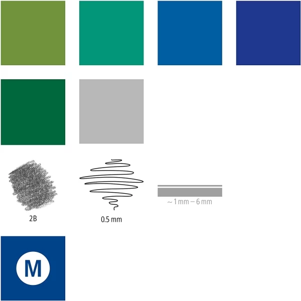 Staedtler Kit Aquarelle & De Calligraphie Watercolor 3 Staedtler Kit Aquarelle & De Calligraphie Watercolor – Image 3