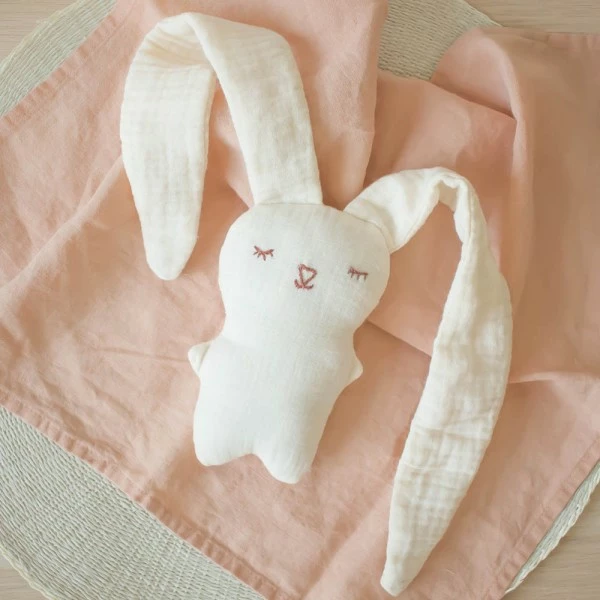 Pause Moderne KIT BÉBÉ DIY - Créer Son Doudou Lapin 1 Pause Moderne KIT BÉBÉ DIY - Créer Son Doudou Lapin