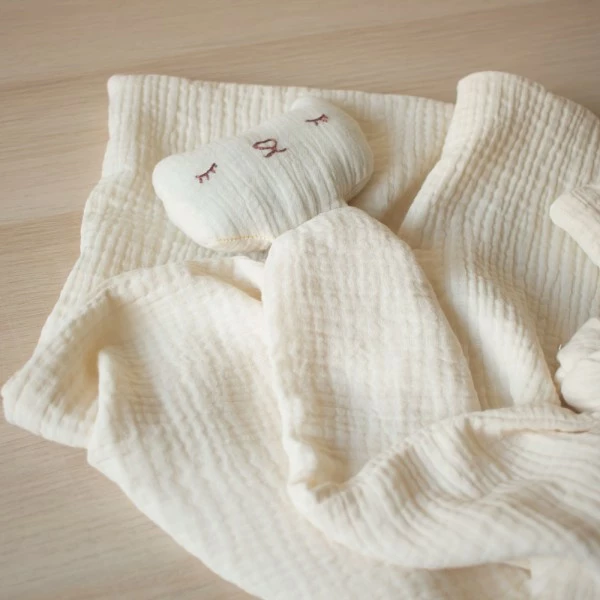 Pause Moderne KIT BÉBÉ DIY - Créer Son Lange Doudou 3 Pause Moderne KIT BÉBÉ DIY - Créer Son Lange Doudou – Image 3