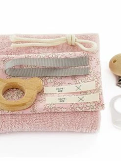 Com'1 Idée Kit Couture - Doudou Et Attache-tétine - Liberty Rose -V-Zug shop kit couture doudou et attache tetine liberty rose p 3