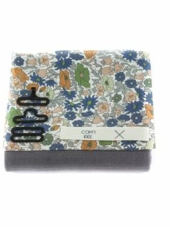 Com'1 Idée Kit Couture - Noeud Papillon Velours Et Liberty Gris -V-Zug shop kit couture noeud papillon velours et liberty gris p 4