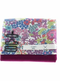 Com'1 Idée Kit Couture - Noeud Papillon Velours Et Liberty Violet -V-Zug shop kit couture noeud papillon velours et liberty violet p 4