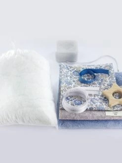 Com'1 Idée Kit Couture - Peluche Musicale Liberty Bleu- Nuage -V-Zug shop kit couture peluche musicale liberty bleu nuage p 3