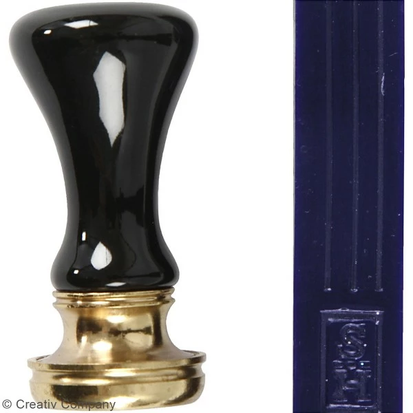 Creativ Company Kit De Cire à Cacheter - Bleu Foncé - Motifs Couronne De Feuilles - 2 Pcs 5 Creativ Company Kit De Cire à Cacheter - Bleu Foncé - Motifs Couronne De Feuilles - 2 Pcs – Image 5