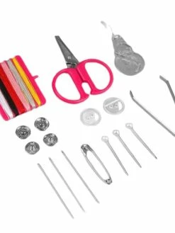 Czech Beads Exclusive Kit De Couture Débutant Boîte, Un Assortiment De Modèles, Des Fils, Des Ciseaux, Des Aiguilles De Fo