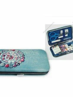 Kleiber Kit De Couture Pour Voyage Ou Maison : Bleu