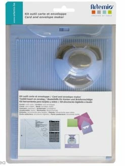 Kit De Création Enveloppe Et Carte Avec Perforatrice Artemio - 3 Pcs