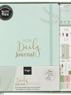 Draeger By Toga Kit De Démarrage Bullet Journal - Mon Daily Journal - 64 Pages