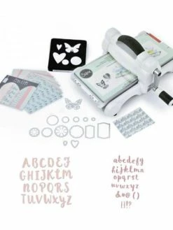 Kit Débutant Sizzix Big Shot édition Alphabet