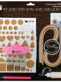 Mahé Kit Découverte Quilling - 104 Pcs