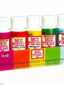 Kit Démarrage Vernis Mod Podge - 5 X 59 Ml