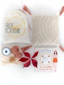 Pause Moderne Kit DIY Bouillotte Aux Noyaux De Cerise