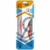 Bic Kit Géométrie - Équerre, Règle Et Rapporteur - 3 Pcs