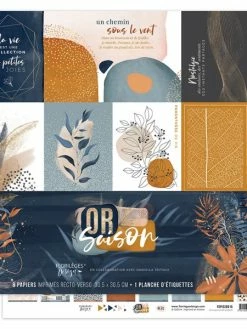 Florilèges Design Kit Imprimé OR SAISON