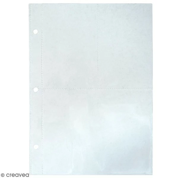 Rayher Kit Pages My Planner Notes A5 - Pochette Plastique 3 Compartiments - 4 Pcs 1 Rayher Kit Pages My Planner Notes A5 - Pochette Plastique 3 Compartiments - 4 Pcs