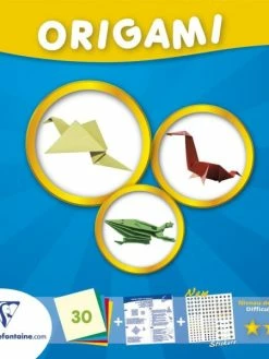 CLAIREFONTAINE Kit Papier Origami 20 X 20 Cm -30 Feuilles