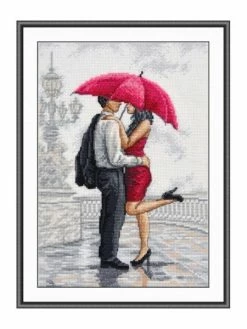 Kit Point De Croix Oven - Dans Les Bras De La Pluie S780