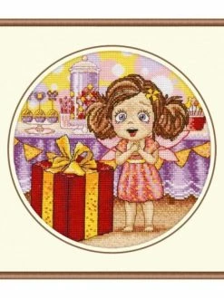 Kit Point De Croix Oven - Joyeux Anniversaire Alisa S874