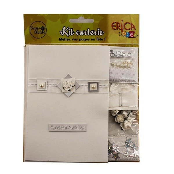 Kit Scrapbooking Carterie Invitation De Mariage - Erica 2 Kit Scrapbooking Carterie Invitation De Mariage - Erica – Image 2