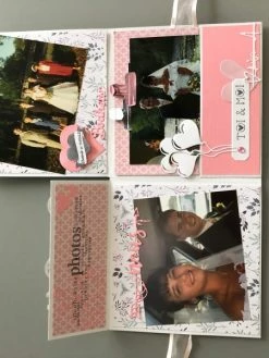 Cemoiquilaifee Kit Scrapbooking Mini Album Mariage