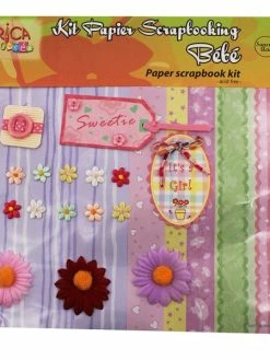 Kit Scrapbooking Naissance Fille - Erica 5 Kit Scrapbooking Naissance Fille - Erica -V-Zug shop kit scrapbooking naissance fille erica p 3