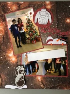 Cemoiquilaifee Kit Scrapbooking Page La Magie De Noël